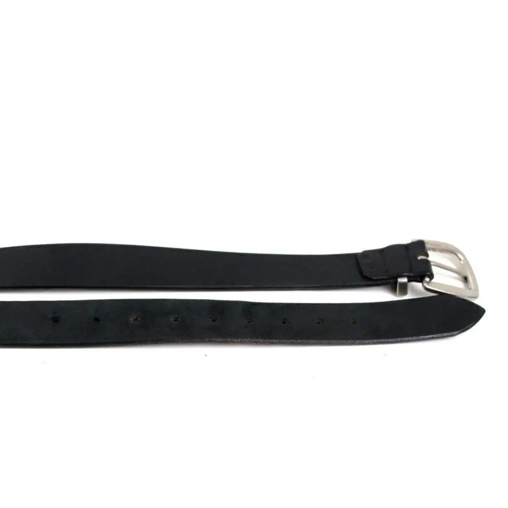 MOD DEPOSE SADDLE BLACK GENUINE LEATHER 1 1/8